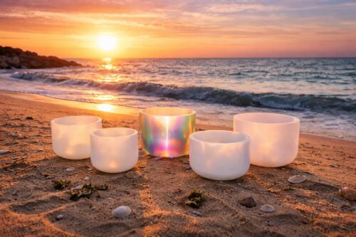 クリスタルボウルの音の癒しの世界へ　ようこそ